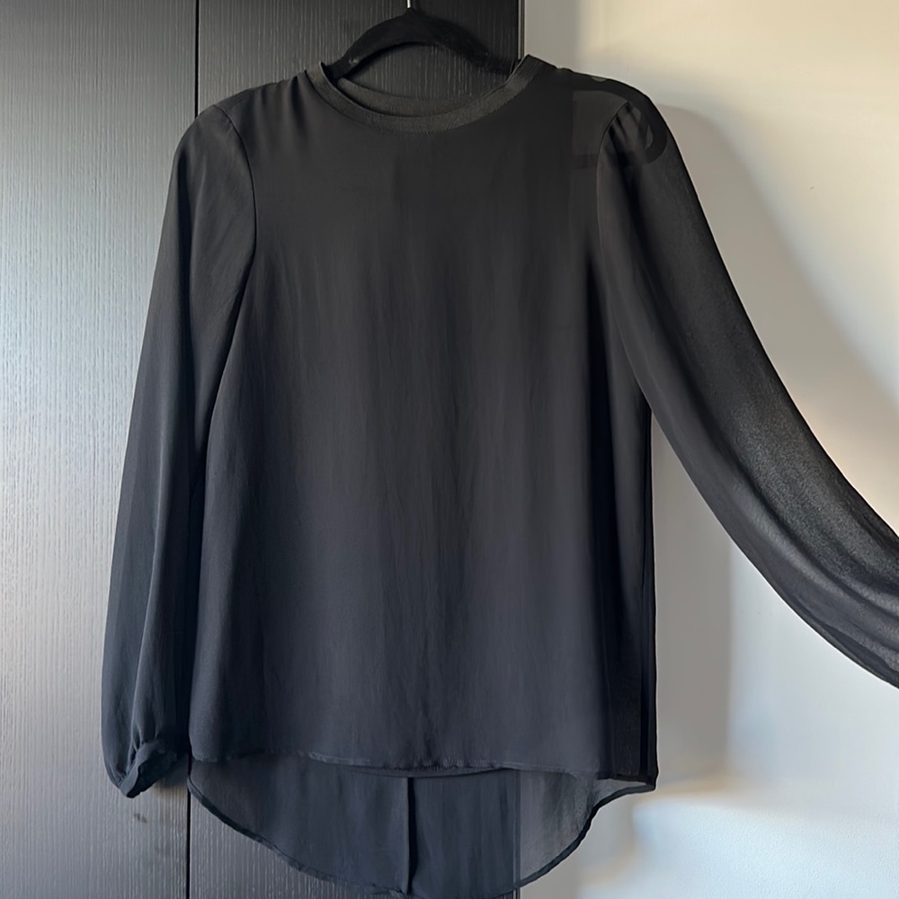 Zara sheer top - XS